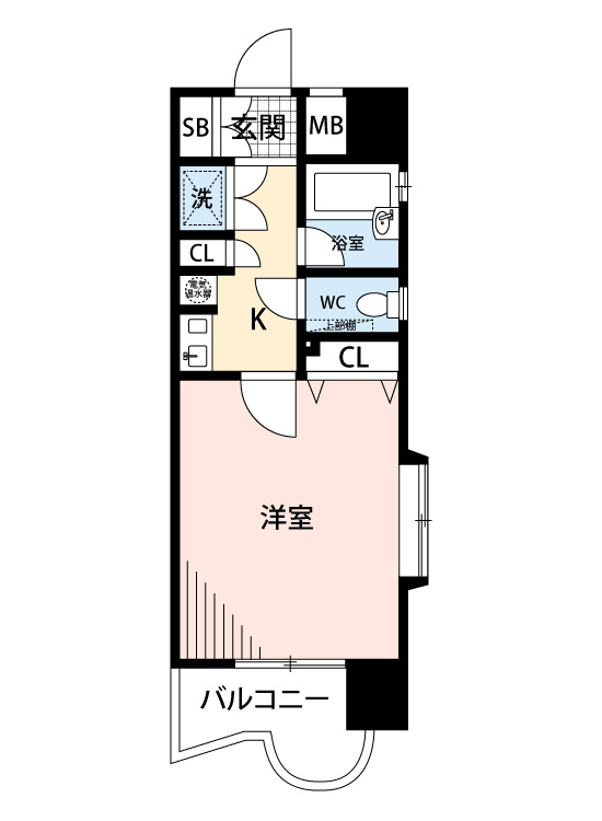 ダイナコート久留米本町の間取り