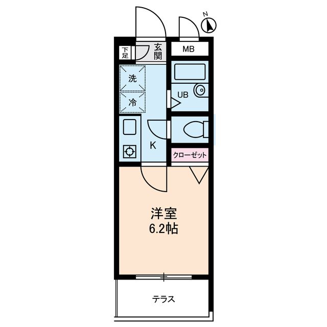 パルムドールハイムの間取り
