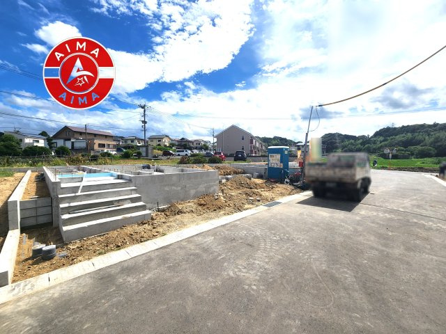 福津市畦町第1-4棟（3号棟）の外観|デザイン性のある外観です。