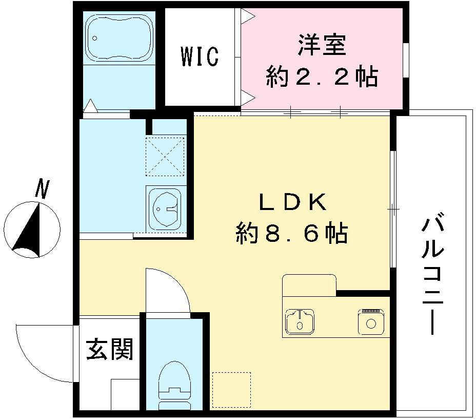 リアフラッツ香里園NORTHの間取り