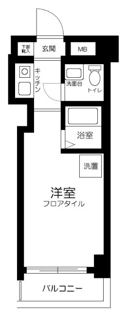 日興パレス田園調布第2の間取り