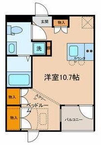 【間取り】 | ラ・ヴィータ | 間取りです。