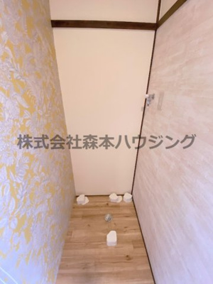 【設備】 | 　門真市常盤町24テラスハウス | 室内洗濯機置き場です