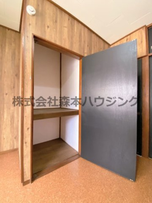 【収納】 | 　門真市常盤町24テラスハウス | 収納のためのスペースです