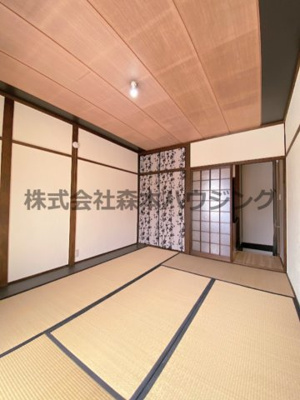 【寝室】 | 　門真市常盤町24テラスハウス | 落ち着いて過ごせるお部屋なので、寝室にいかがでしょうか