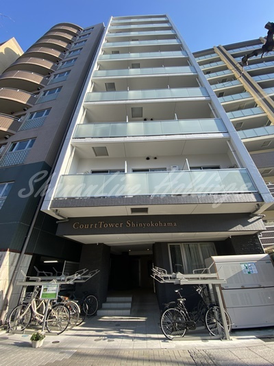 横浜市港北区新横浜１丁目の賃貸マンションの外観