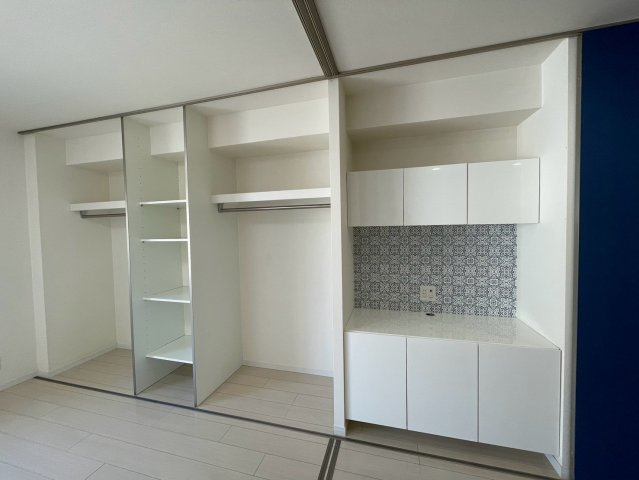 松戸市胡録台のアパートの収納