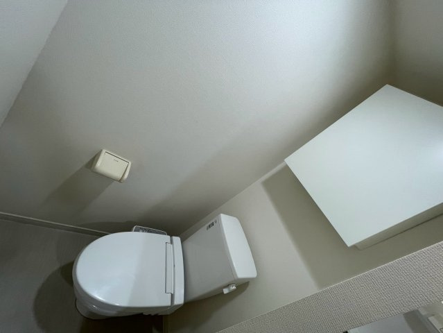 松戸市胡録台のアパートのトイレ