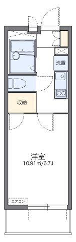 レオパレスＳＩＬＫの間取り