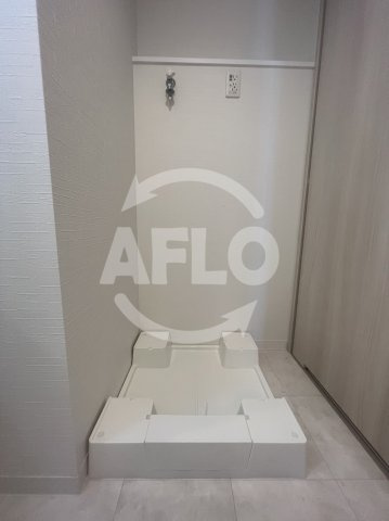 ラ・ピシーヌ南堀江の設備|ラ・ピシーヌ南堀江　洗濯機置き場