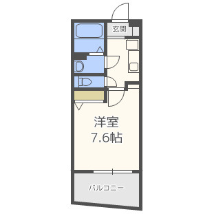 ルクレ阿波座レジデンスの間取り|ルクレ阿波座レジデンス　開放感ある間取り