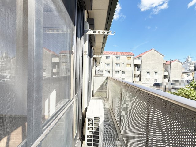フレグランス桃源のバルコニー