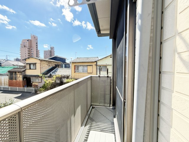 フレグランス桃源のバルコニー