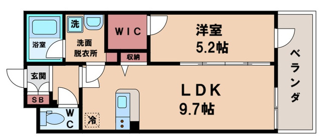 【間取り】 | ウェルスクエア万代東
