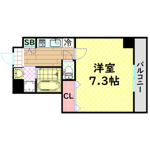 【間取り】 | ラ・フォンテ松屋町