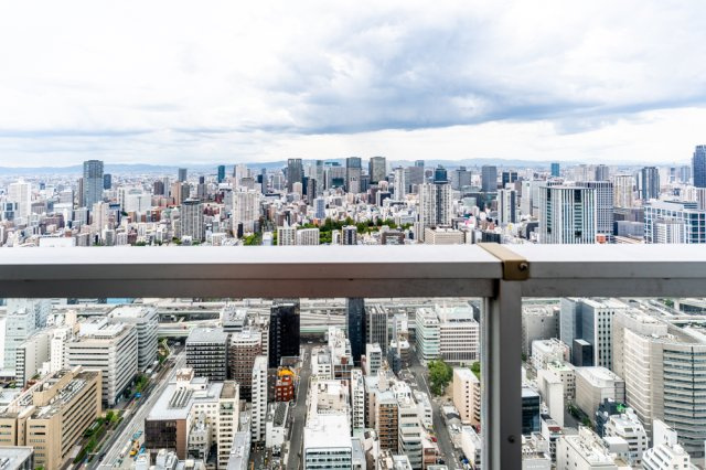 大阪ひびきの街 ザ・サンクタスタワーの外観パース