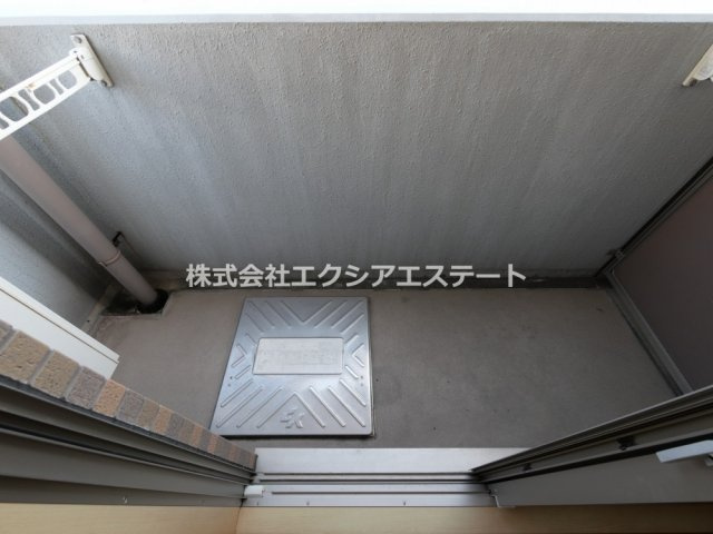 ラナップスクエア四天王寺のバルコニー