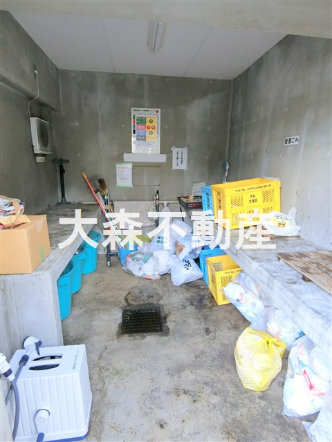 ハイタウン大森第2のその他共用部分|曜日時間関係なくゴミ捨て可能な敷地内ゴミ捨て場