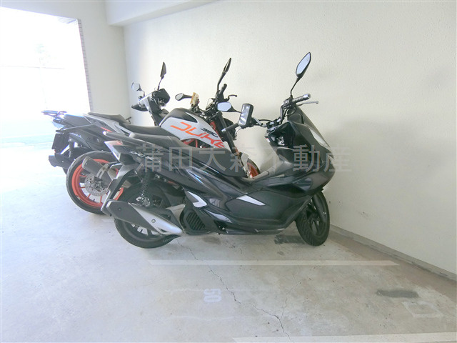 ハイタウン大森第2のその他共用部分|バイク置き場　空き状況等詳細はお問合せください。