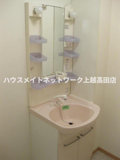 メゾンムーランの洗面所|洗髪洗面化粧台