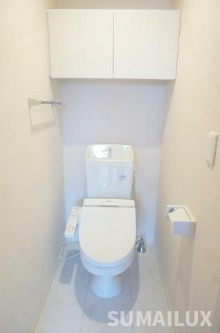熊本市南区城南町宮地のアパートのトイレ