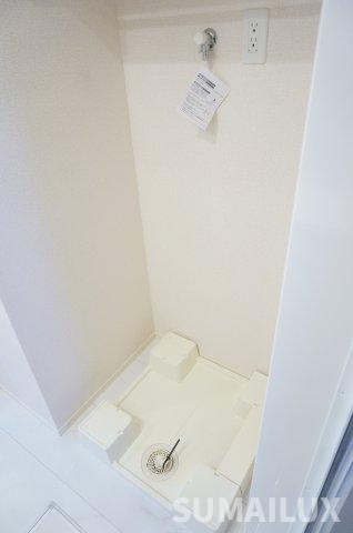 熊本市南区城南町宮地のアパートの洗面所