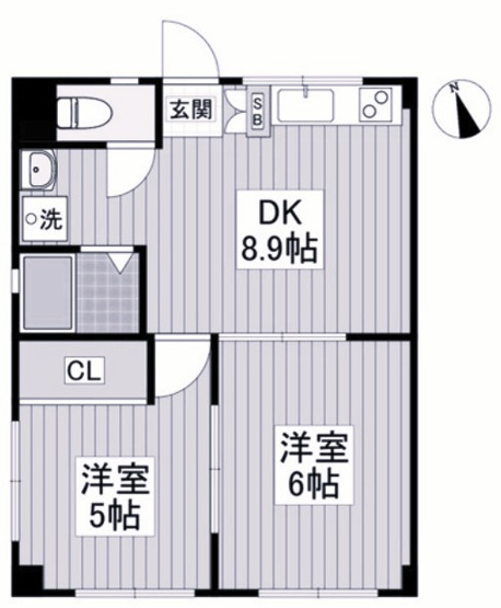 【間取り】 | 中澤第2コーポ