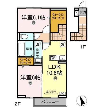 サンフラワーの間取り