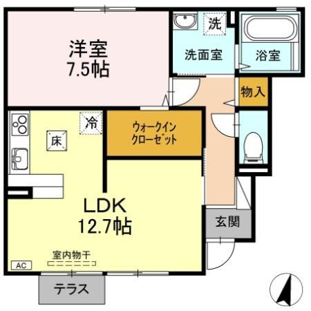 ウィステリア平福の間取り