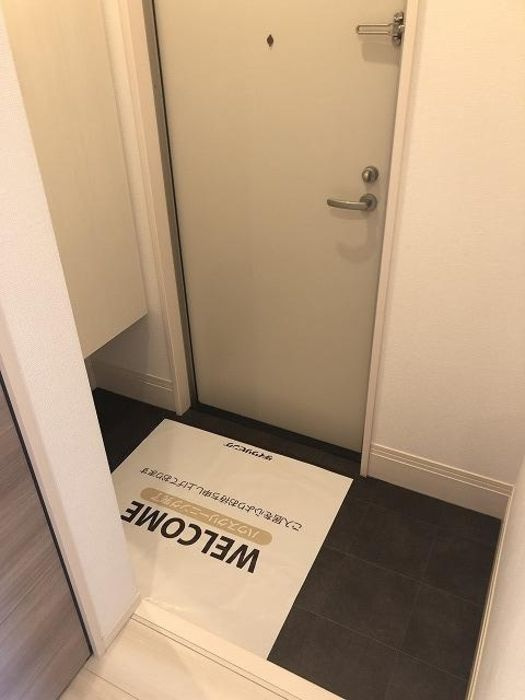 グランドゥール中庄の玄関