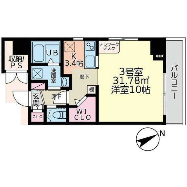 アロー北松戸２７番館の間取り