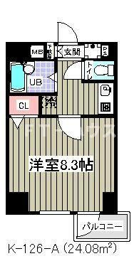 グランヴィラ・サン（Ｋ－１２６）の間取り