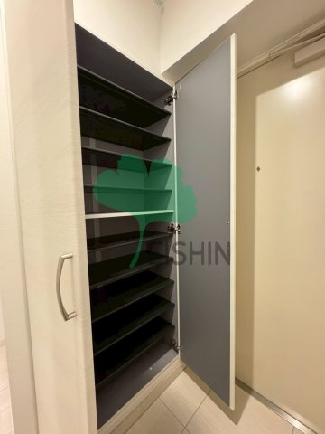  MODERN PALAZZO博多Bayの玄関|下駄箱もしっかりついてます！