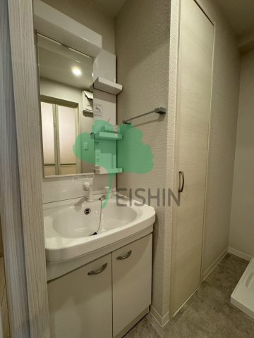  MODERN PALAZZO博多Bayの洗面所|シンプルで使いやすい洗面台です！