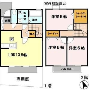 RISA　B棟の間取り