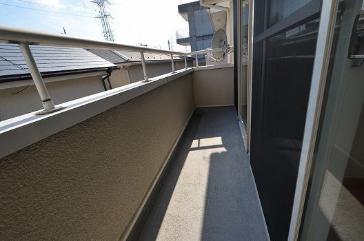 茅ケ崎南邸のバルコニー