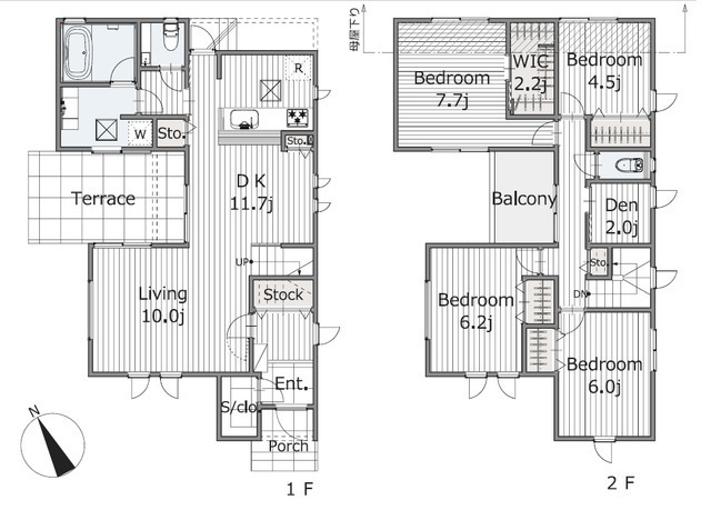 S-Residenceの間取り