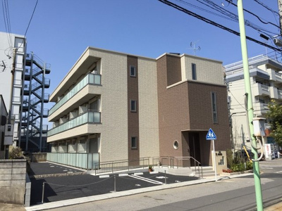 オートロック付き物件です。