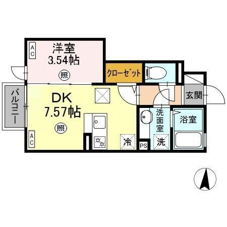 グラシアの間取り