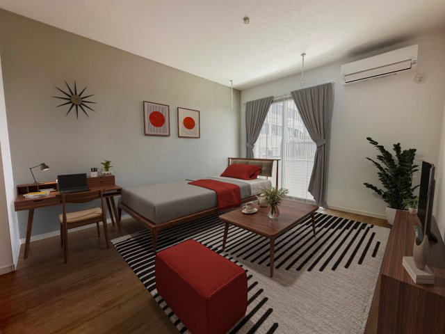 【居間・リビング】YH Villa Hachioji