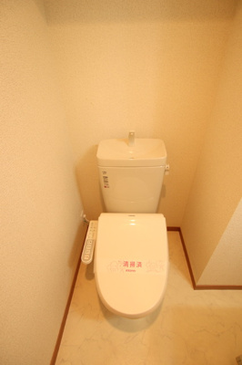 嬉しい温水洗浄便座付き