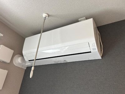 【設備】 | 柳樂　稲夫　様賃貸アパートⅢ期新築工事 | エアコン（イメージ）