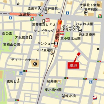 【地図】 | ネット　フローラ東小橋