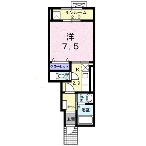 ラ・グラン　メールの間取り