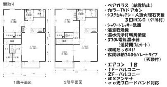 【間取り】 | エルメゾン十里