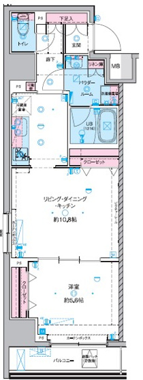 【間取り】 | GENOVIA 東神田 green veil