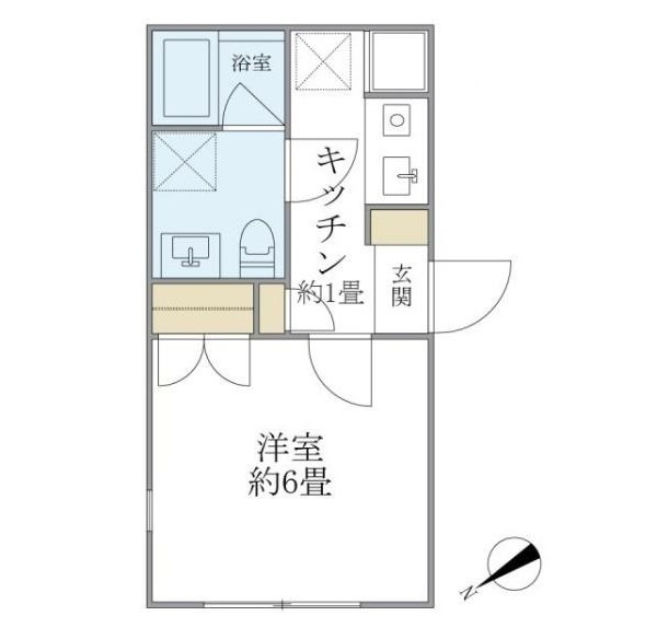 コンポジット門前仲町サウスの間取り