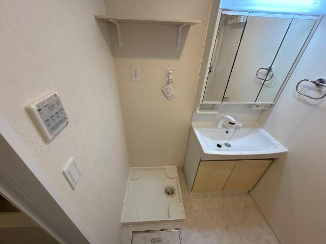 ネクストステージの洗面所|洗濯機置場