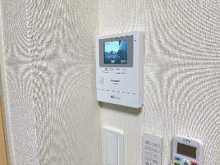仮）高崎市下小鳥町新築アパートの内装|カメラ付インターホン（イメージ）