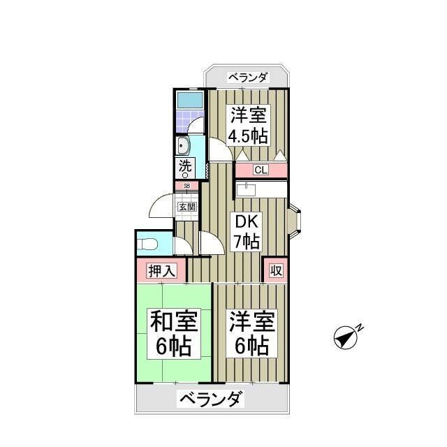 ベルエポックの間取り